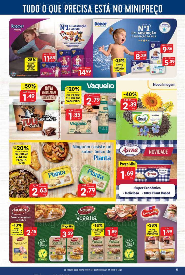 Antevisão Folheto MINIPREÇO Promoções de 19 a 25 outubro