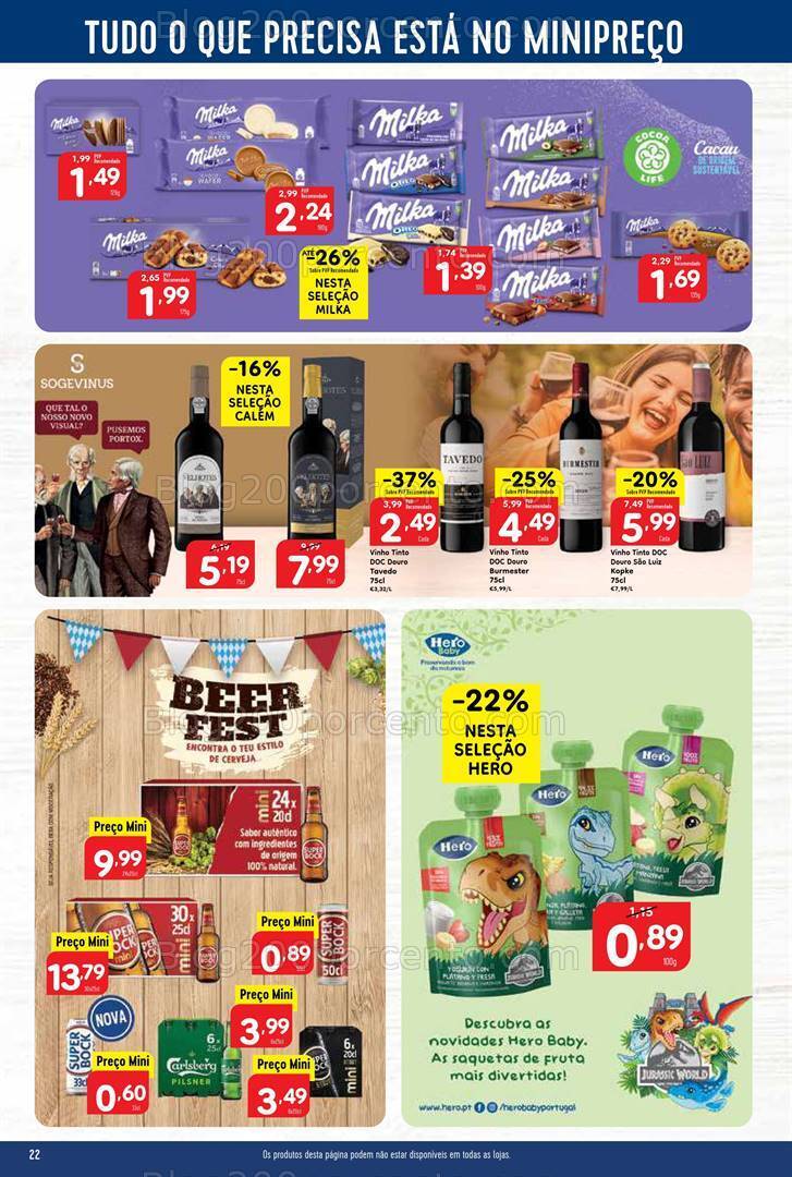 Antevisão Folheto MINIPREÇO Promoções de 19 a 25 outubro
