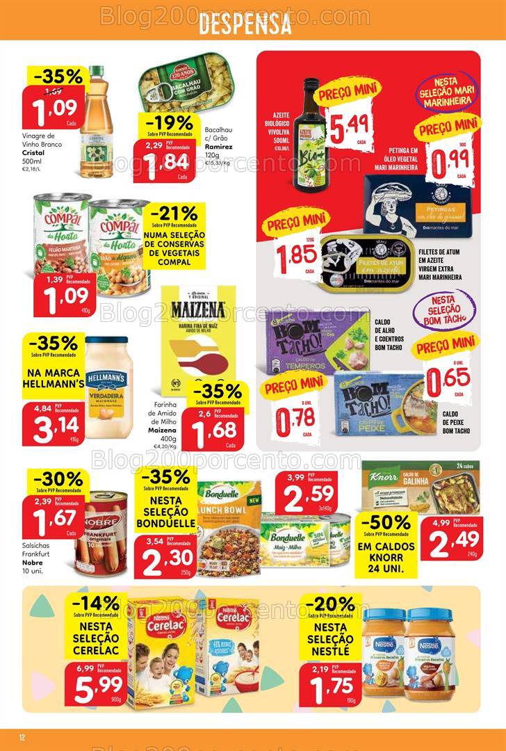 Antevisão Folheto MINIPREÇO Promoções de 19 a 25 dezembro