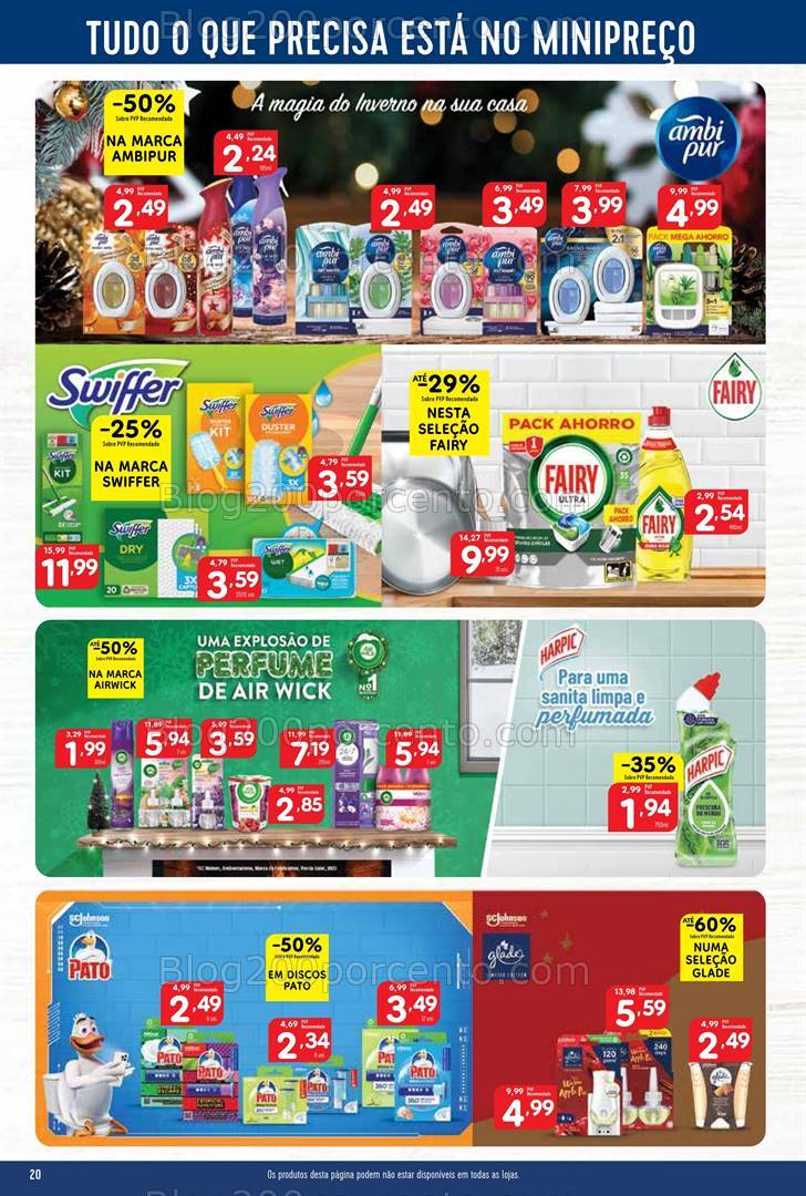 Antevisão Folheto MINIPREÇO Promoções de 19 a 25 dezembro