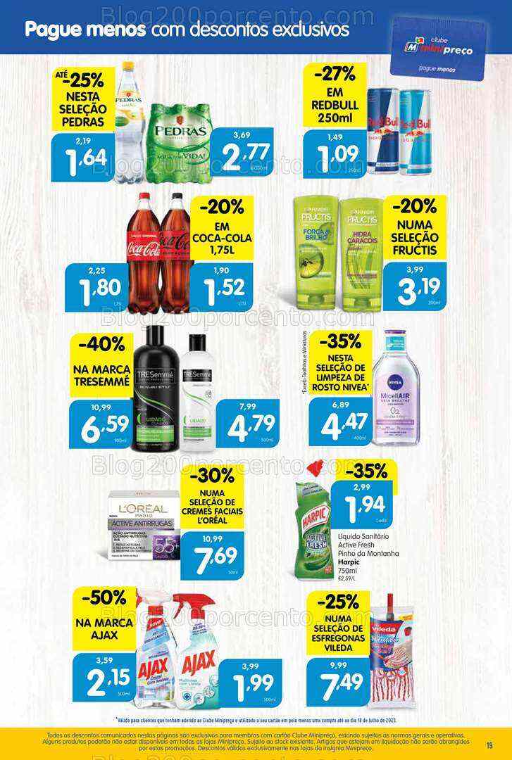 Antevisão Folheto MINIPREÇO Promoções de 20 a 26 julho