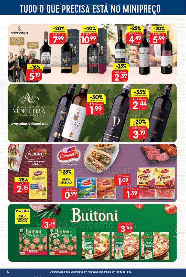 Antevisão Folheto MINIPREÇO Promoções de 20 a 26 julho