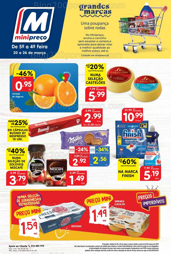 Antevisão Folheto MINIPREÇO Promoções de 20 a 26 março