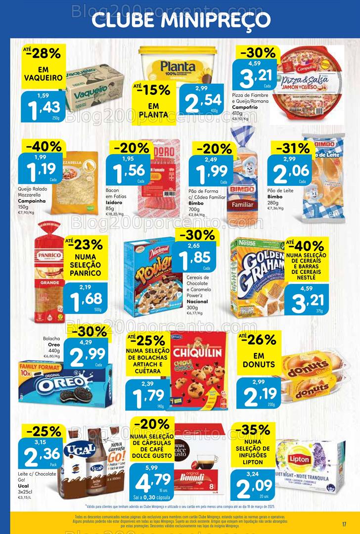 Antevisão Folheto MINIPREÇO Promoções de 20 a 26 março