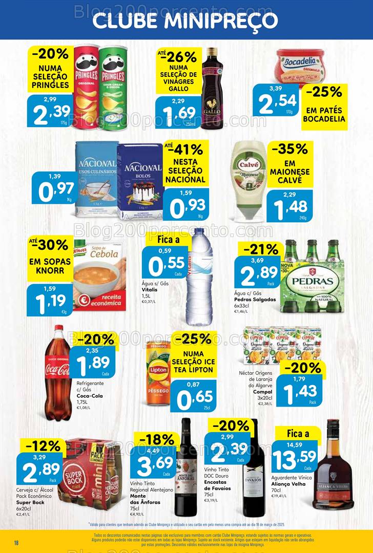 Antevisão Folheto MINIPREÇO Promoções de 20 a 26 março