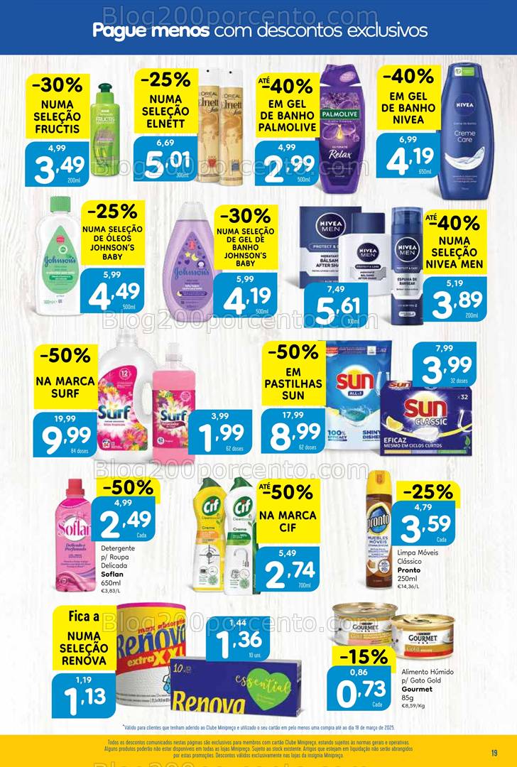 Antevisão Folheto MINIPREÇO Promoções de 20 a 26 março