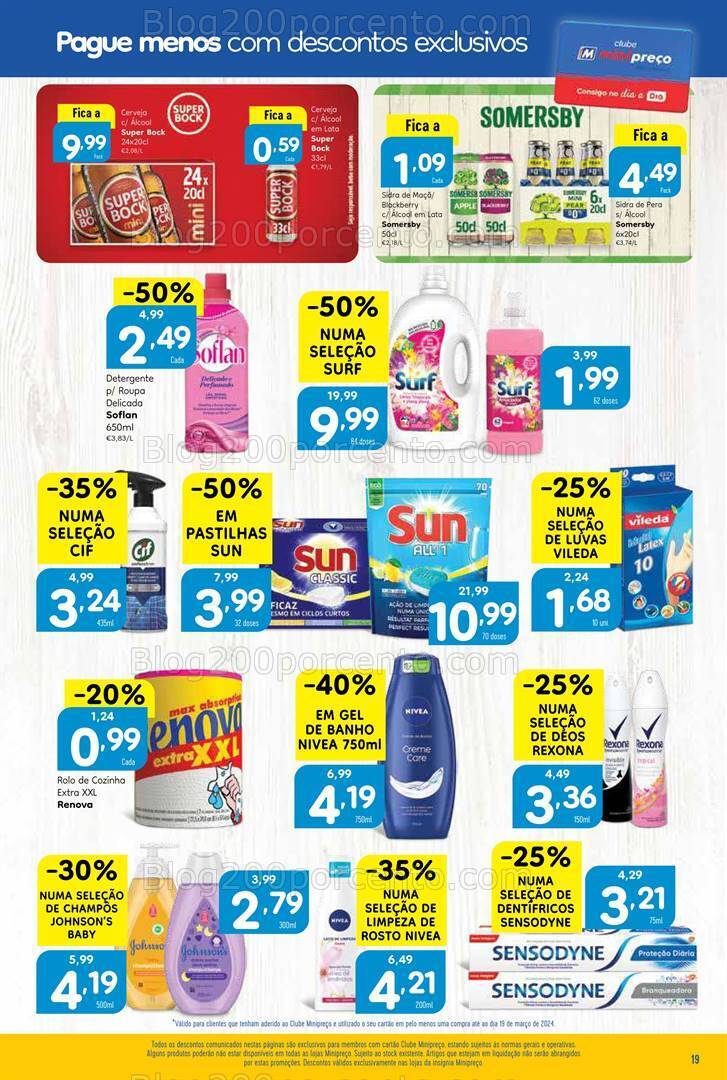 Antevisão Folheto MINIPREÇO Promoções de 21 a 27 março