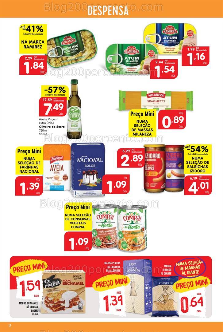 Antevisão Folheto MINIPREÇO Promoções de 22 a 28 agosto