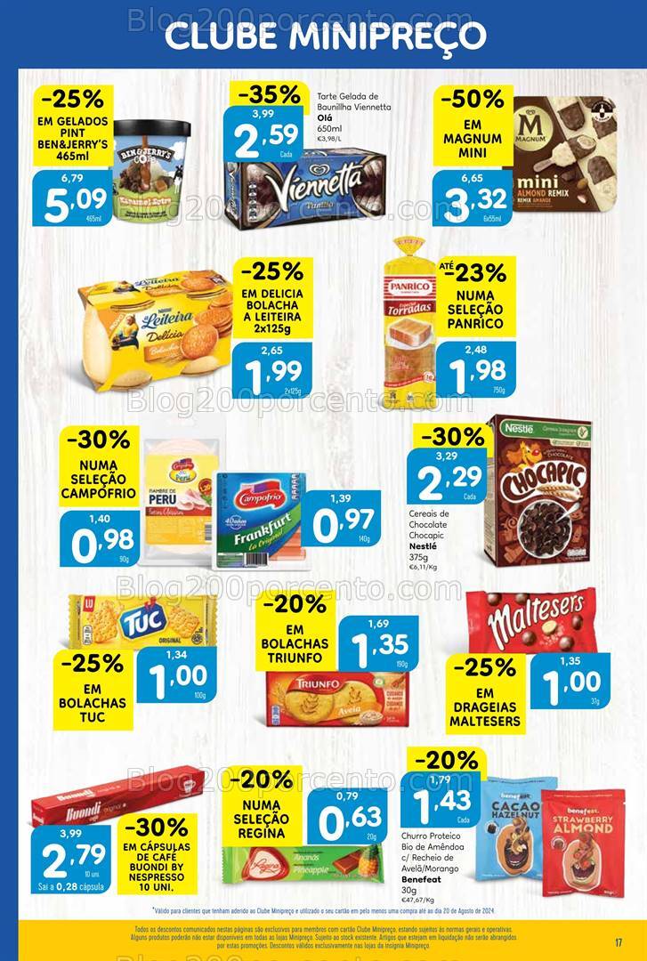 Antevisão Folheto MINIPREÇO Promoções de 22 a 28 agosto