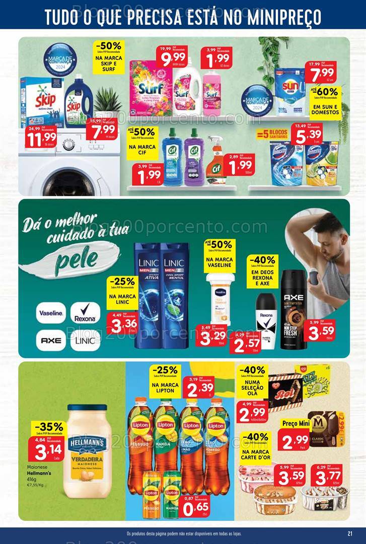 Antevisão Folheto MINIPREÇO Promoções de 22 a 28 agosto