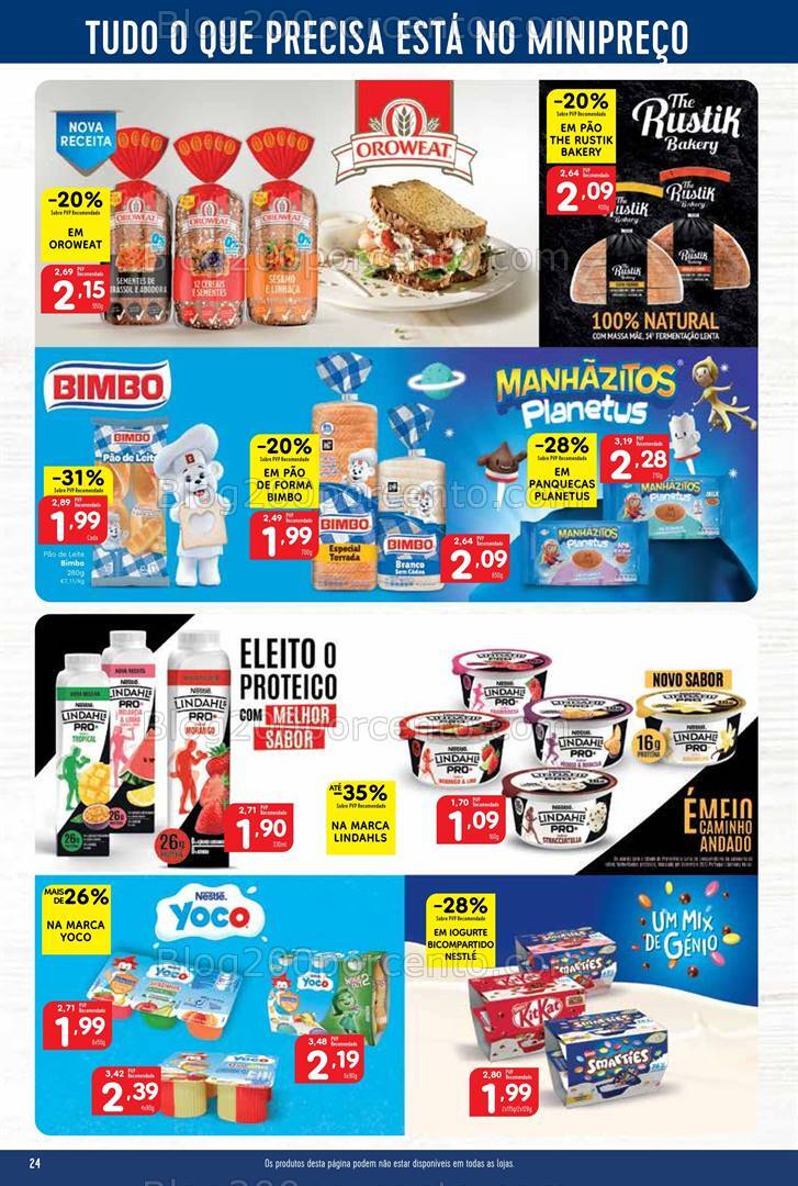 Antevisão Folheto MINIPREÇO Promoções de 22 a 28 agosto