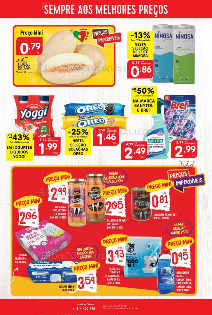 Antevisão Folheto MINIPREÇO Promoções de 22 a 28 agosto