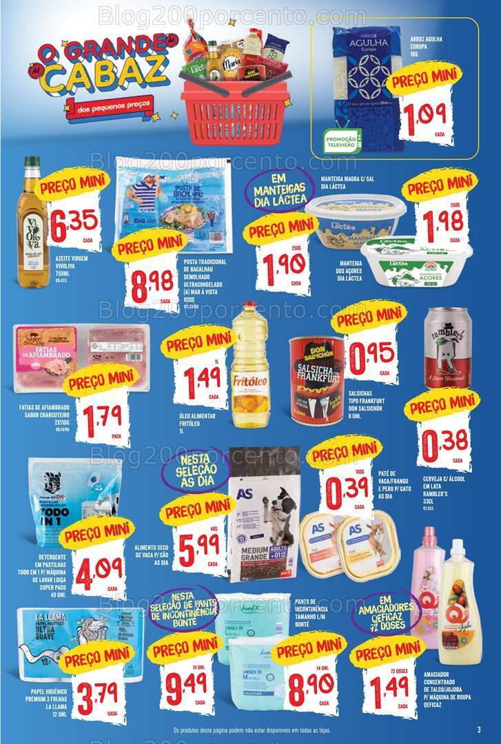 Antevisão Folheto MINIPREÇO Promoções de 22 a 28 fevereiro
