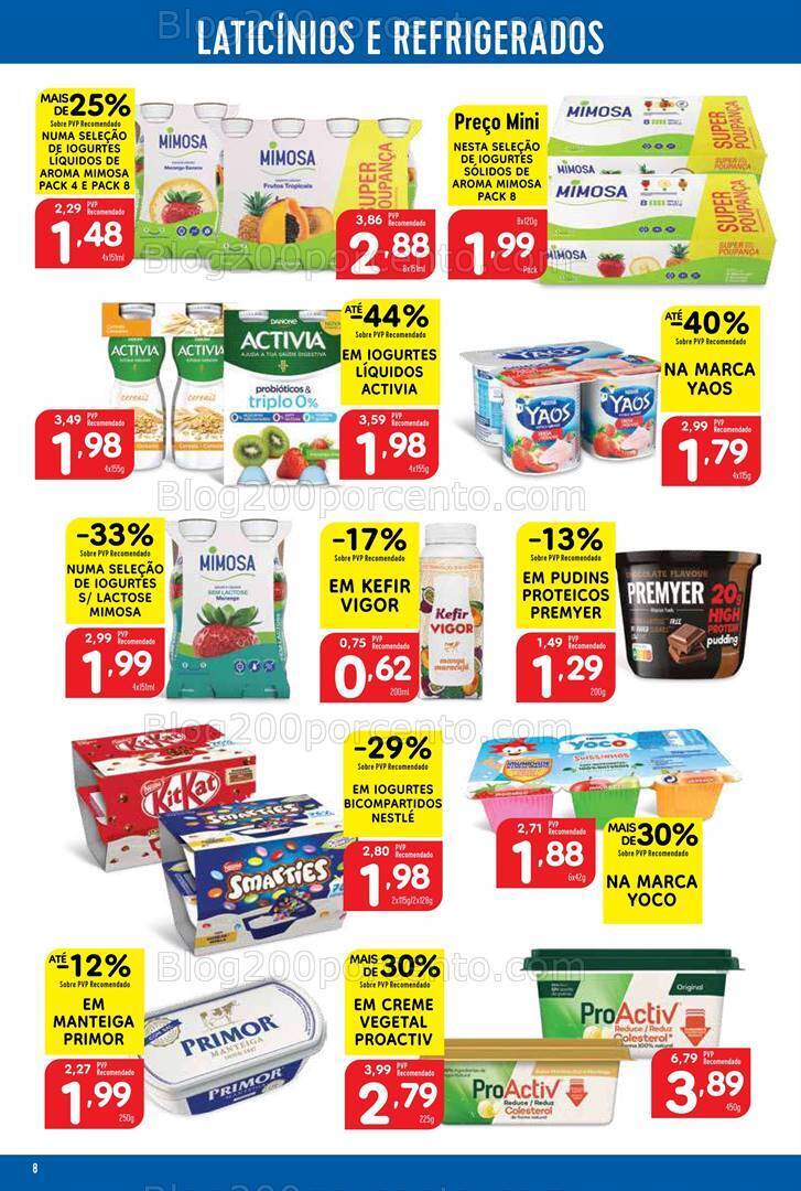 Antevisão Folheto MINIPREÇO Promoções de 22 a 28 fevereiro