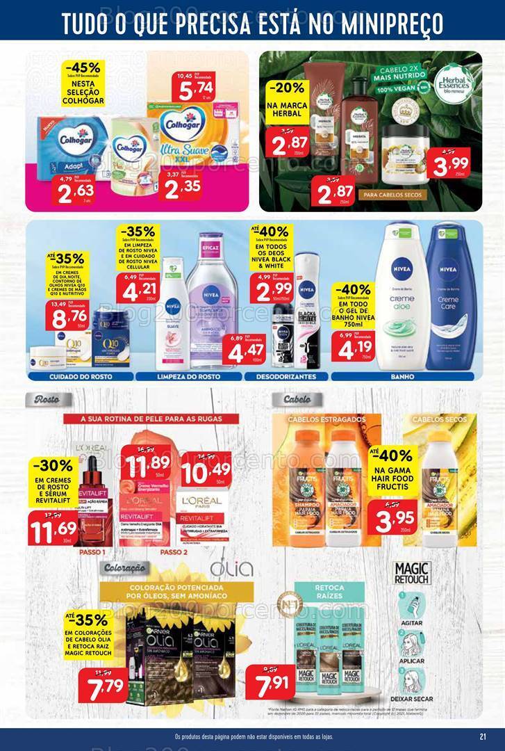 Antevisão Folheto MINIPREÇO Promoções de 22 a 28 fevereiro