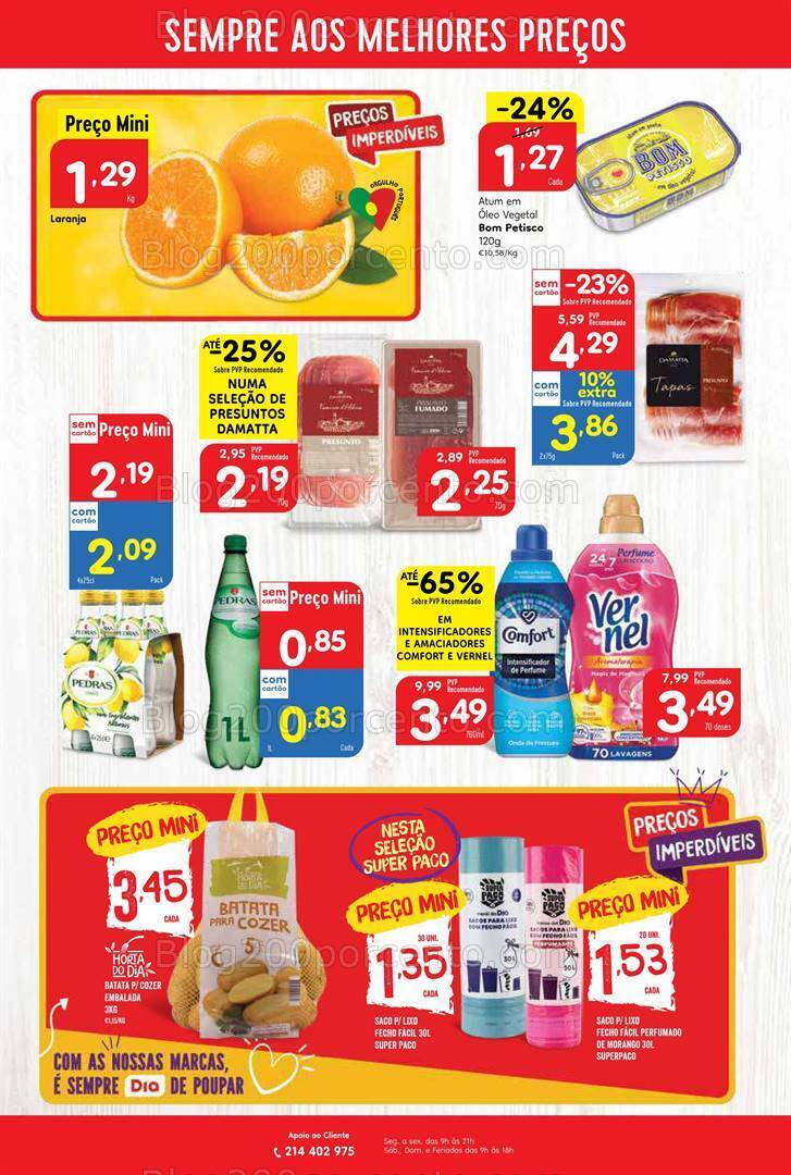 Antevisão Folheto MINIPREÇO Promoções de 22 a 28 fevereiro