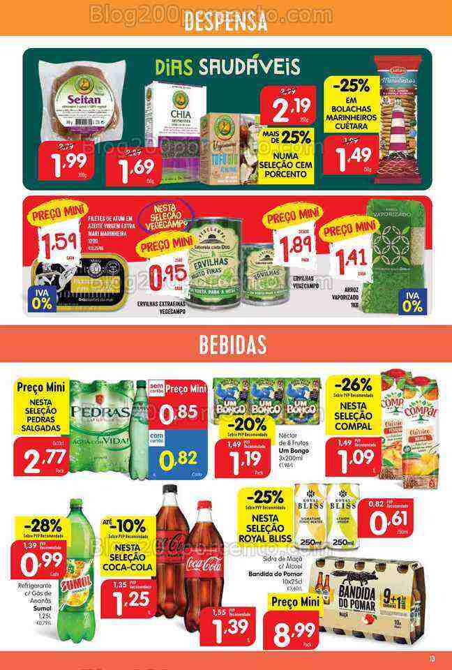 Antevisão Folheto MINIPREÇO Promoções de 22 a 28 junho