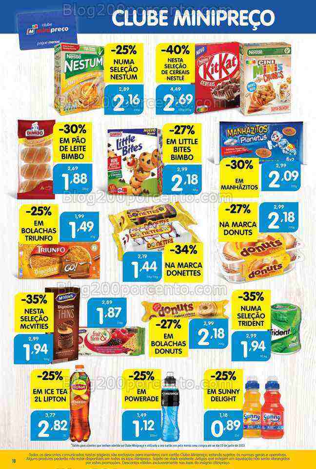 Antevisão Folheto MINIPREÇO Promoções de 22 a 28 junho