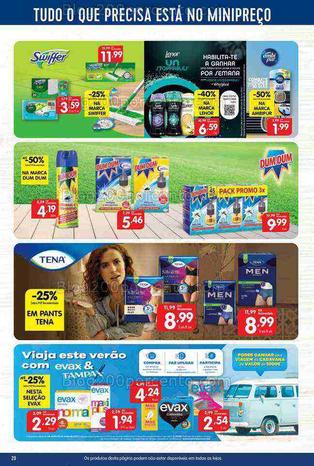Antevisão Folheto MINIPREÇO Promoções de 22 a 28 junho