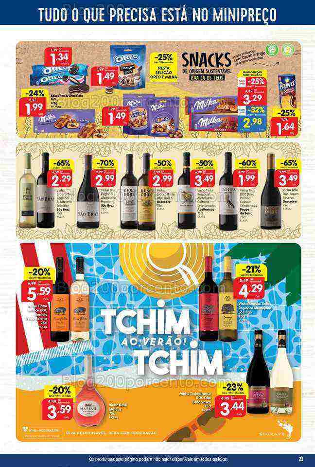 Antevisão Folheto MINIPREÇO Promoções de 22 a 28 junho