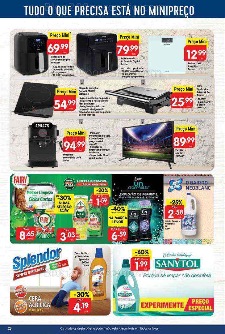 Antevisão Folheto MINIPREÇO Promoções de 27 julho a 2 agosto