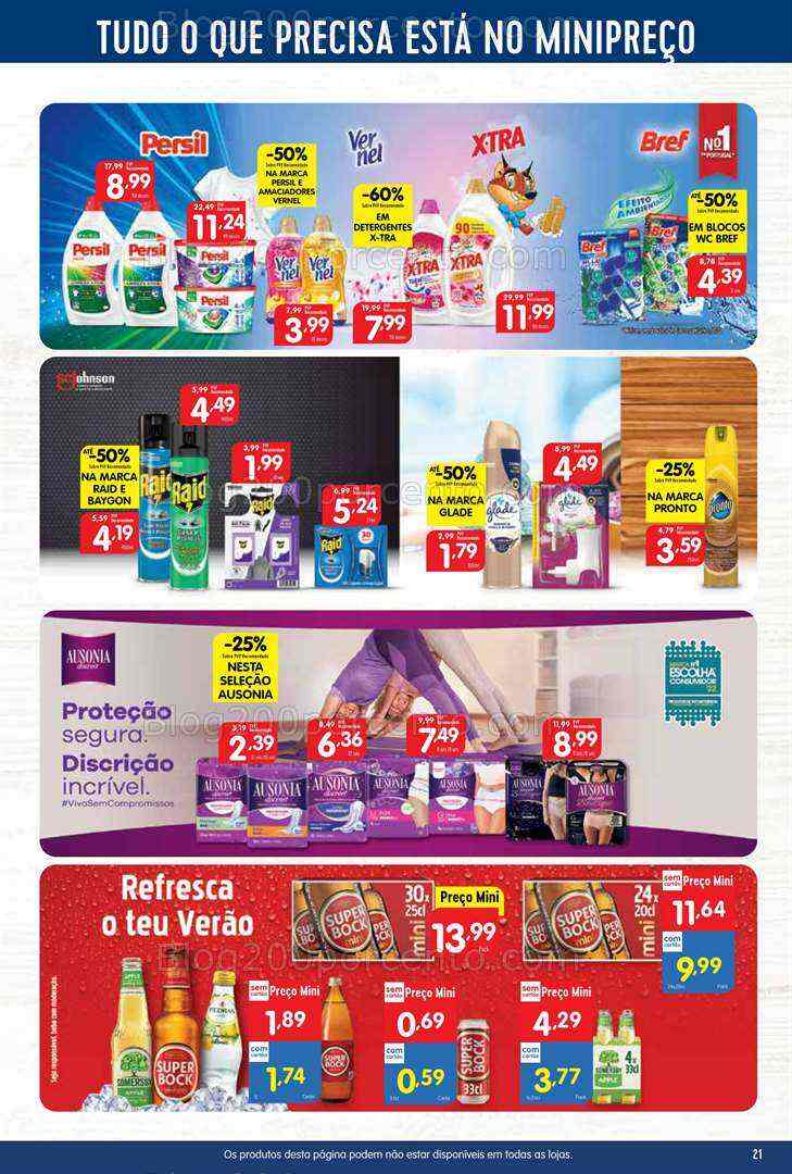 Antevisão Folheto MINIPREÇO Promoções de 27 julho a 2 agosto