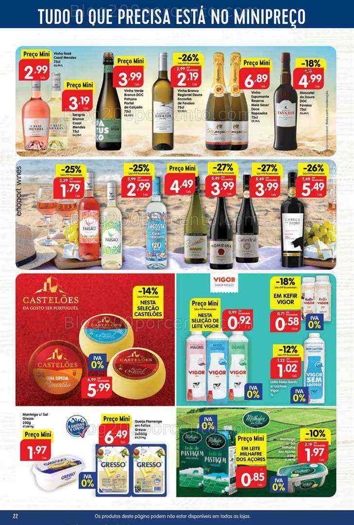 Antevisão Folheto MINIPREÇO Promoções de 27 julho a 2 agosto