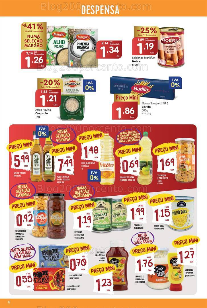 Antevisão Folheto MINIPREÇO Promoções de 28 dezembro a 3 janeiro