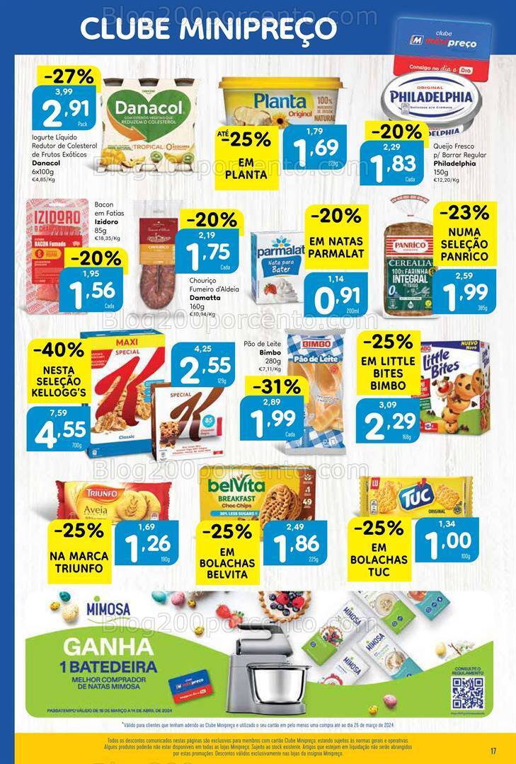 Antevisão Folheto MINIPREÇO Promoções de 28 março a 3 abril