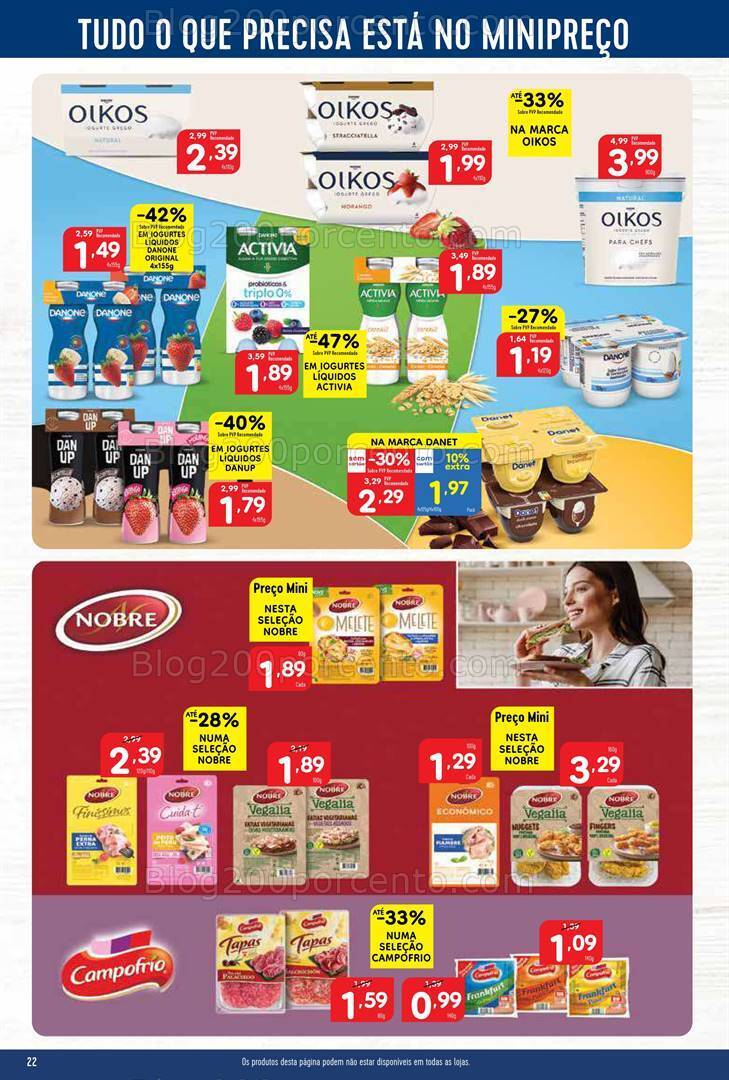 Antevisão Folheto MINIPREÇO Promoções de 28 março a 3 abril