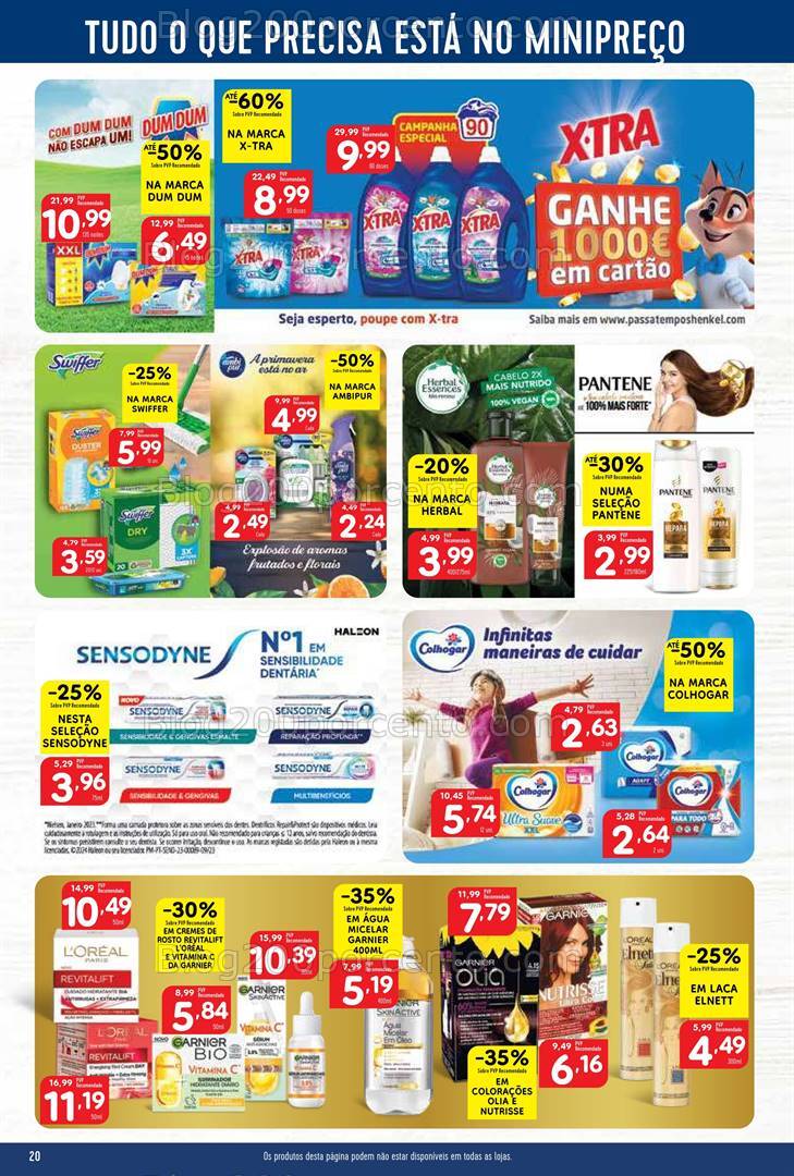 Antevisão Folheto MINIPREÇO Promoções de 29 agosto a 4 setembro