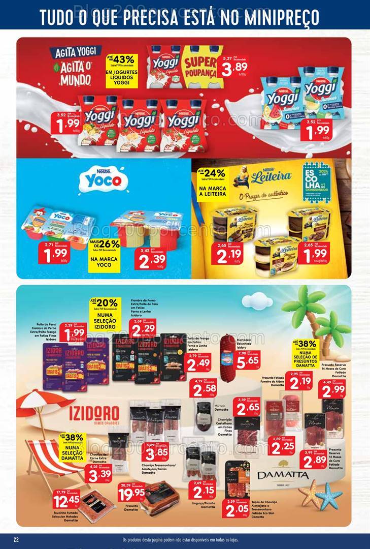 Antevisão Folheto MINIPREÇO Promoções de 29 agosto a 4 setembro