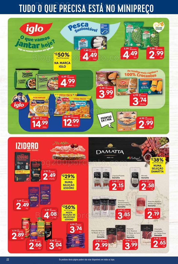 Antevisão Folheto MINIPREÇO Promoções de 29 fevereiro a 6 março