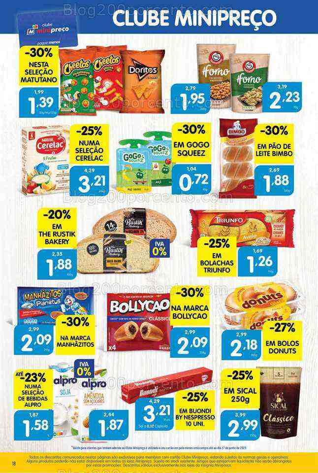 Antevisão Folheto MINIPREÇO Promoções de 29 junho a 5 julho