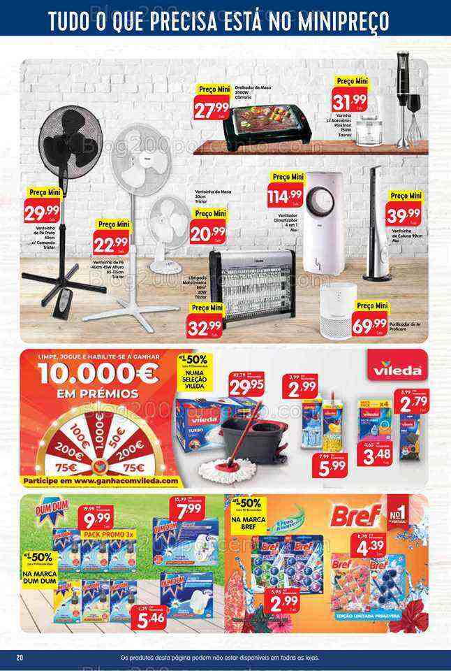 Antevisão Folheto MINIPREÇO Promoções de 29 junho a 5 julho