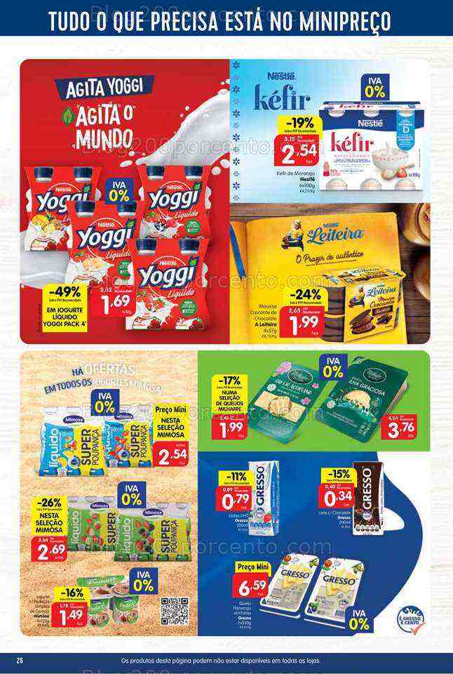 Antevisão Folheto MINIPREÇO Promoções de 29 junho a 5 julho