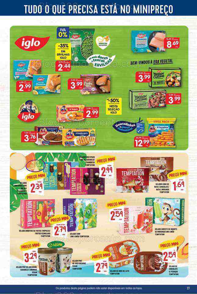 Antevisão Folheto MINIPREÇO Promoções de 29 junho a 5 julho