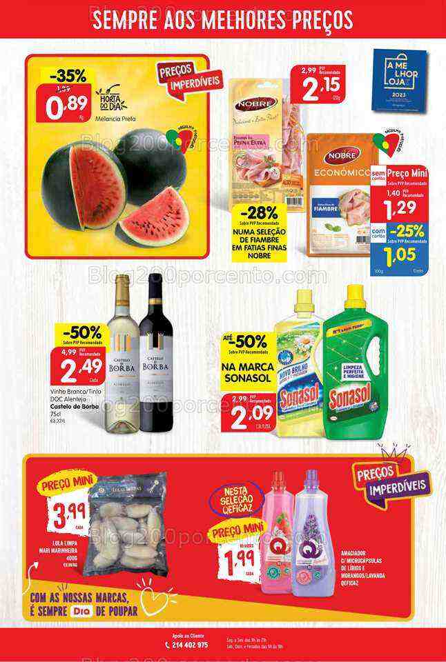 Antevisão Folheto MINIPREÇO Promoções de 29 junho a 5 julho