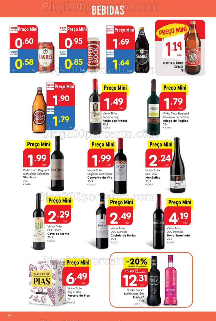Antevisão Folheto MINIPREÇO Promoções de 2 a 8 janeiro