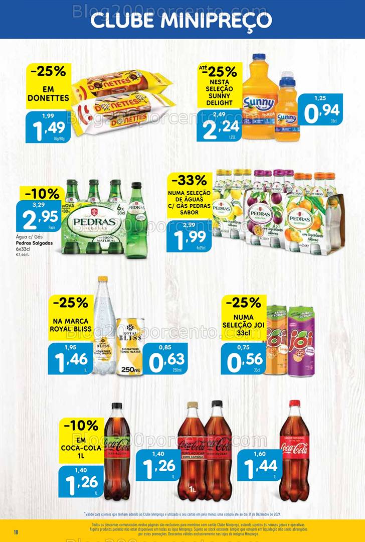 Antevisão Folheto MINIPREÇO Promoções de 2 a 8 janeiro