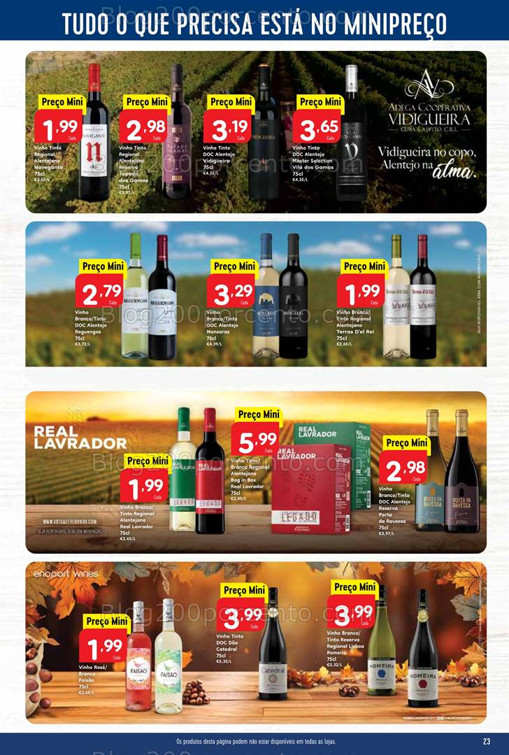 Antevisão Folheto MINIPREÇO Promoções de 2 a 8 janeiro