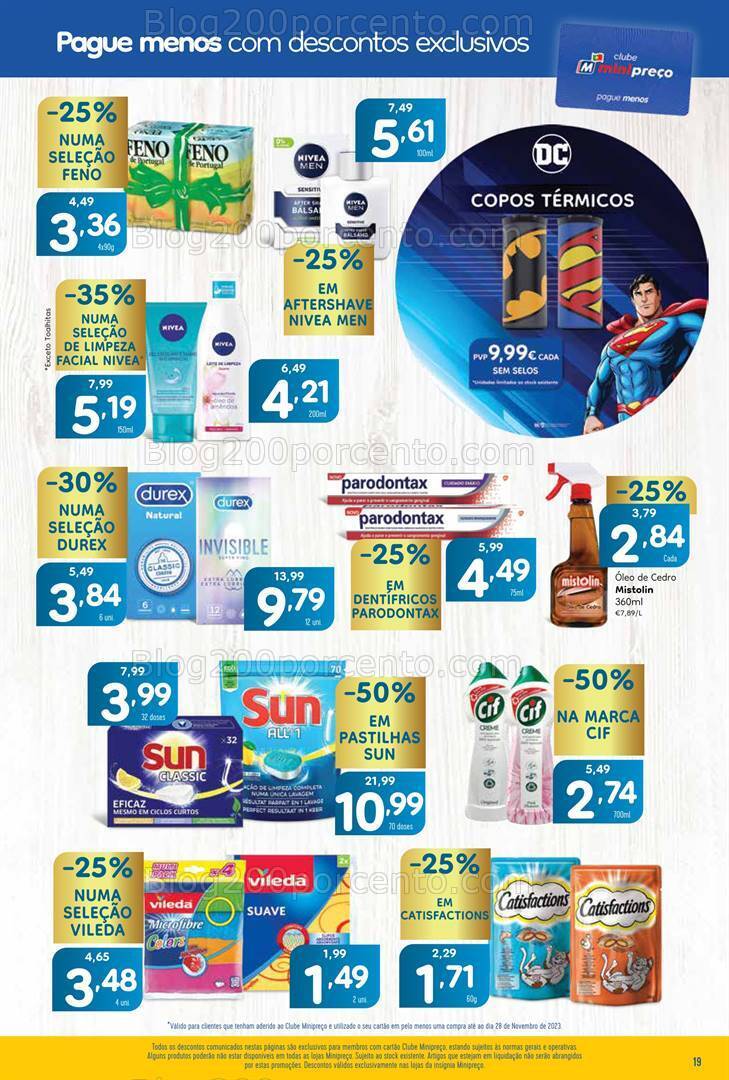 Antevisão Folheto MINIPREÇO Promoções de 30 novembro a 6 dezembro