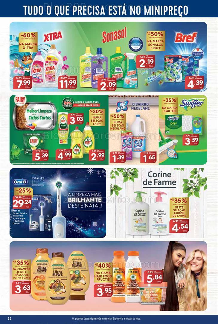 Antevisão Folheto MINIPREÇO Promoções de 30 novembro a 6 dezembro