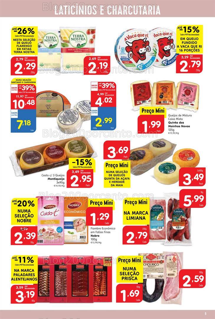 Antevisão Folheto MINIPREÇO Promoções de 3 a 9 outubro