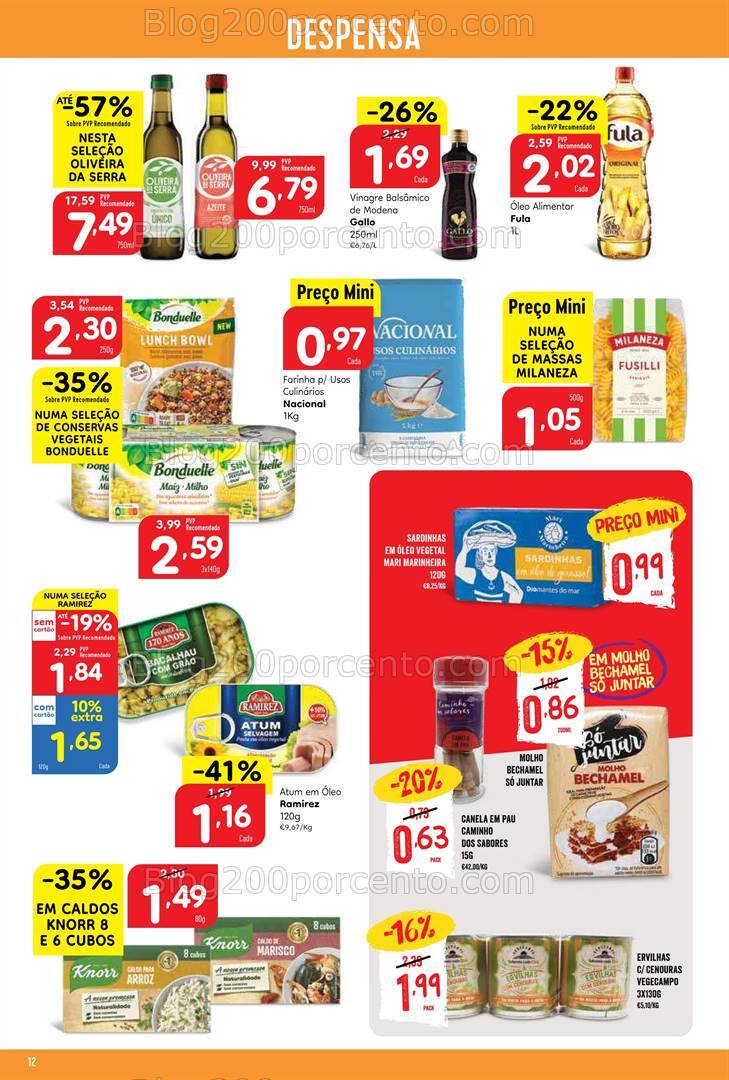 Antevisão Folheto MINIPREÇO Promoções de 3 a 9 outubro