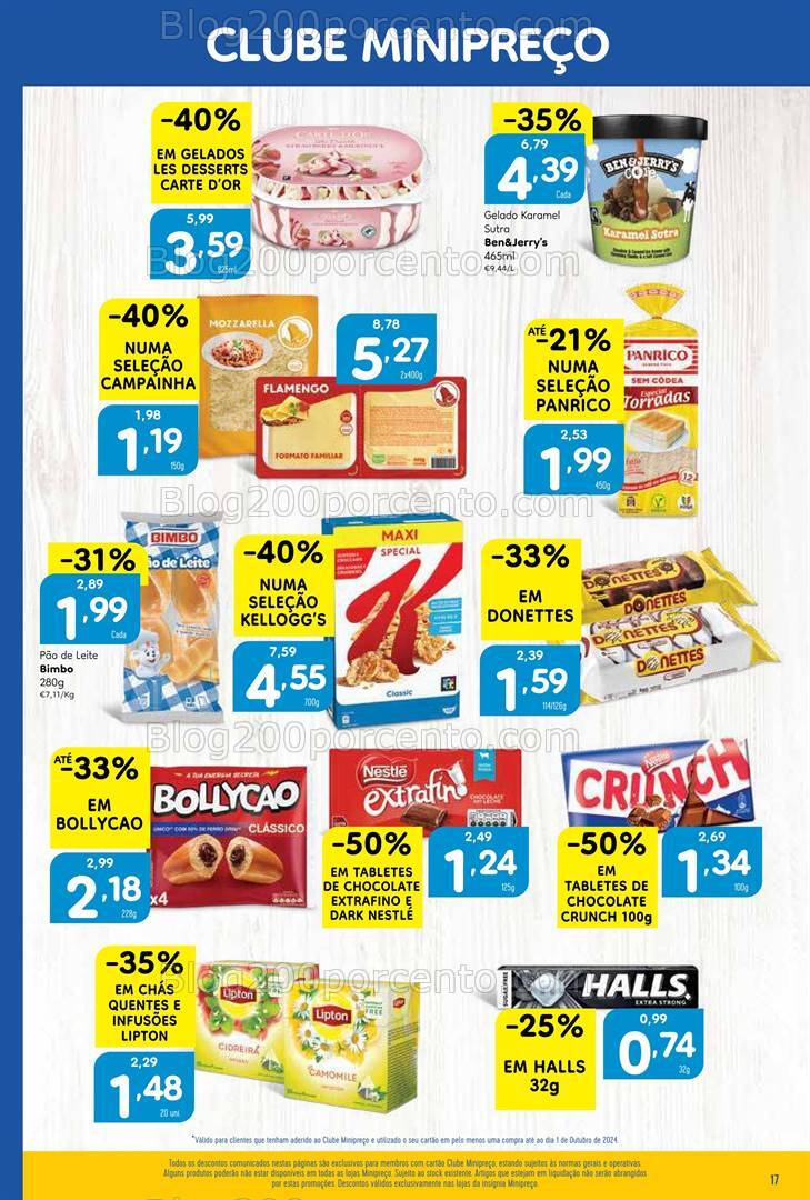 Antevisão Folheto MINIPREÇO Promoções de 3 a 9 outubro
