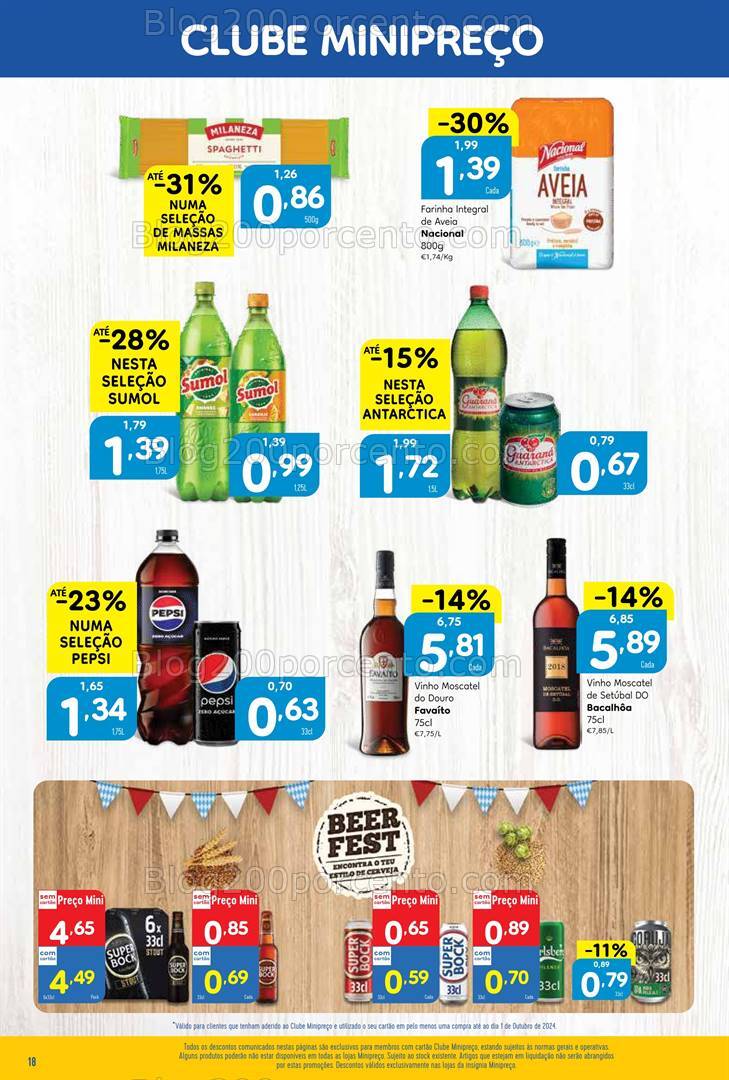 Antevisão Folheto MINIPREÇO Promoções de 3 a 9 outubro