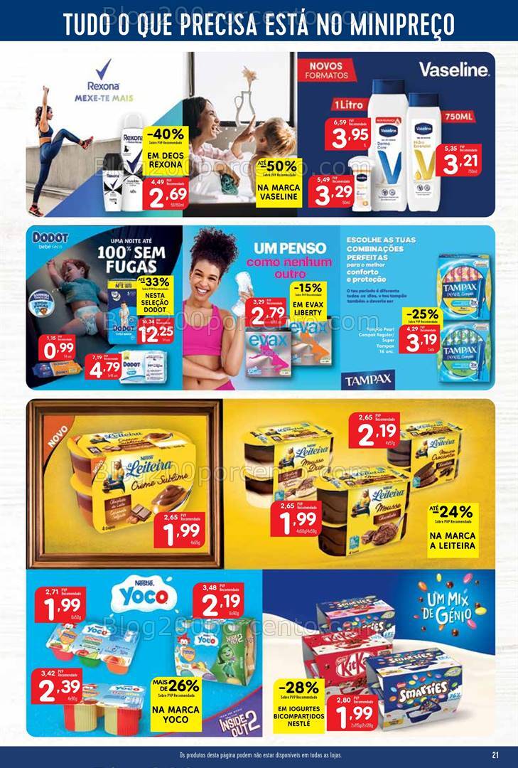Antevisão Folheto MINIPREÇO Promoções de 3 a 9 outubro