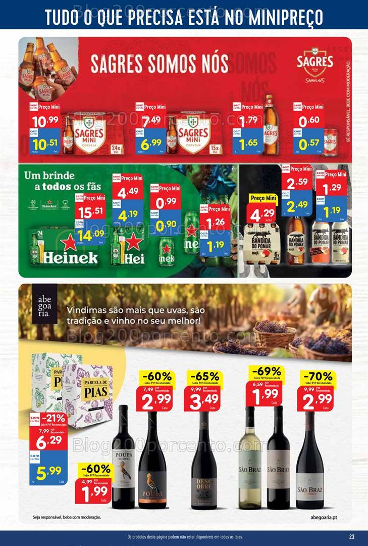 Antevisão Folheto MINIPREÇO Promoções de 3 a 9 outubro