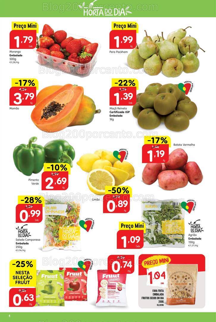 Antevisão Folheto MINIPREÇO Promoções de 4 a 10 abril